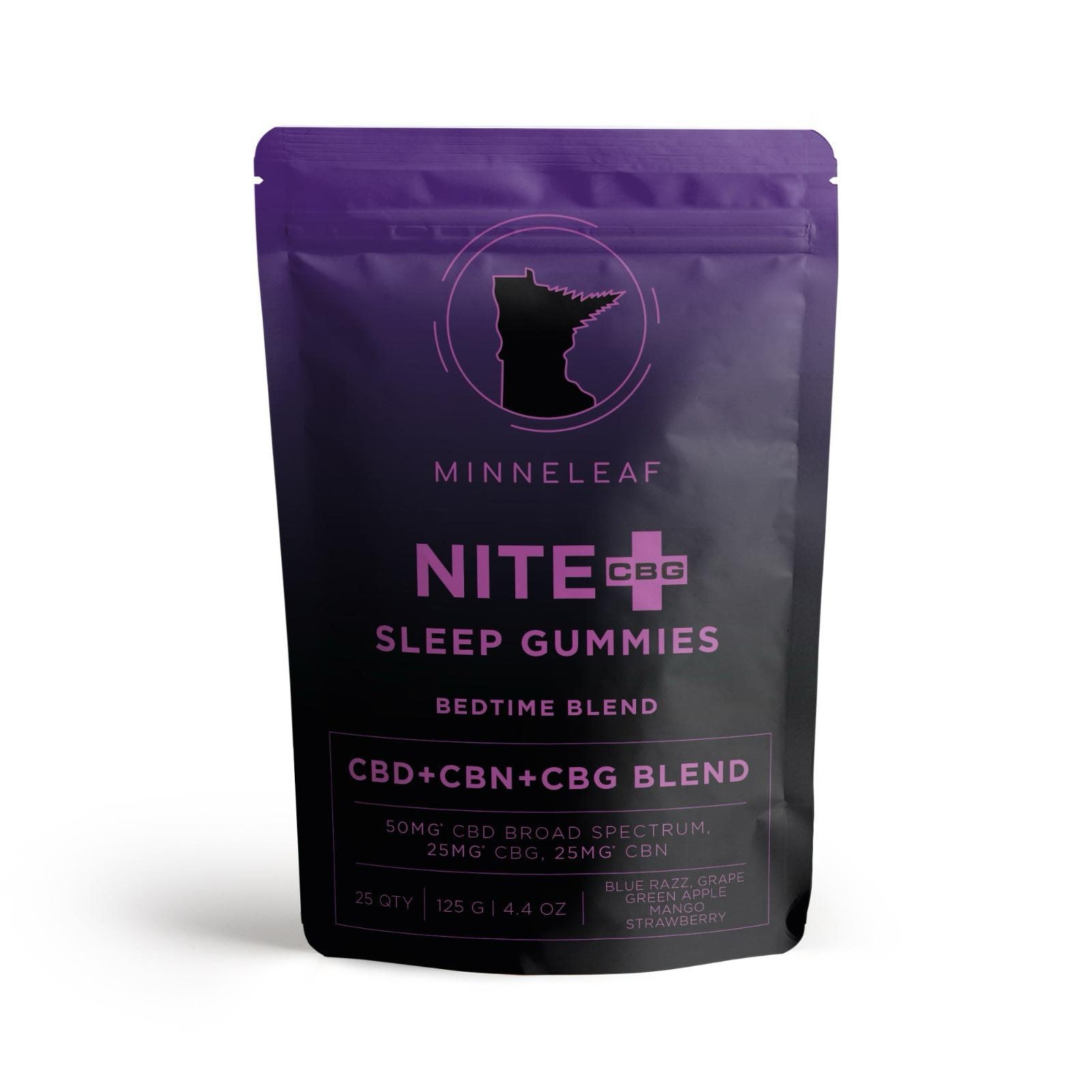 NITE+CBG (Extra Strength Sleep Gummy) now 30 pieces per bag.
