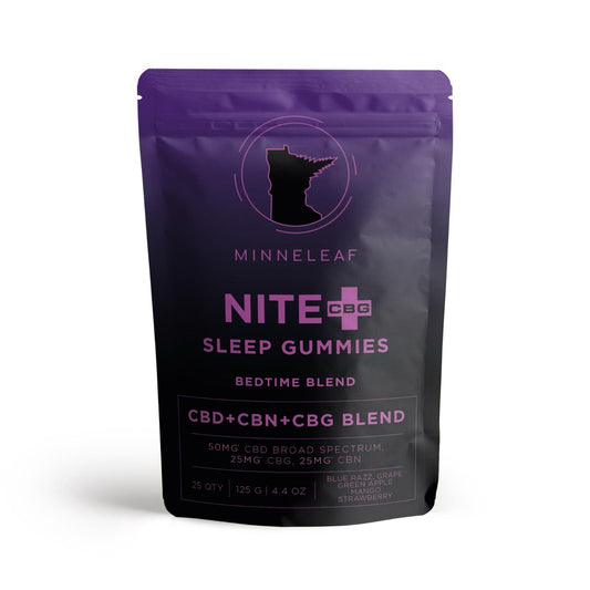 Minneleaf Mitten- Day and Night mix. 10 Sleep gummies and 10 fun gummies